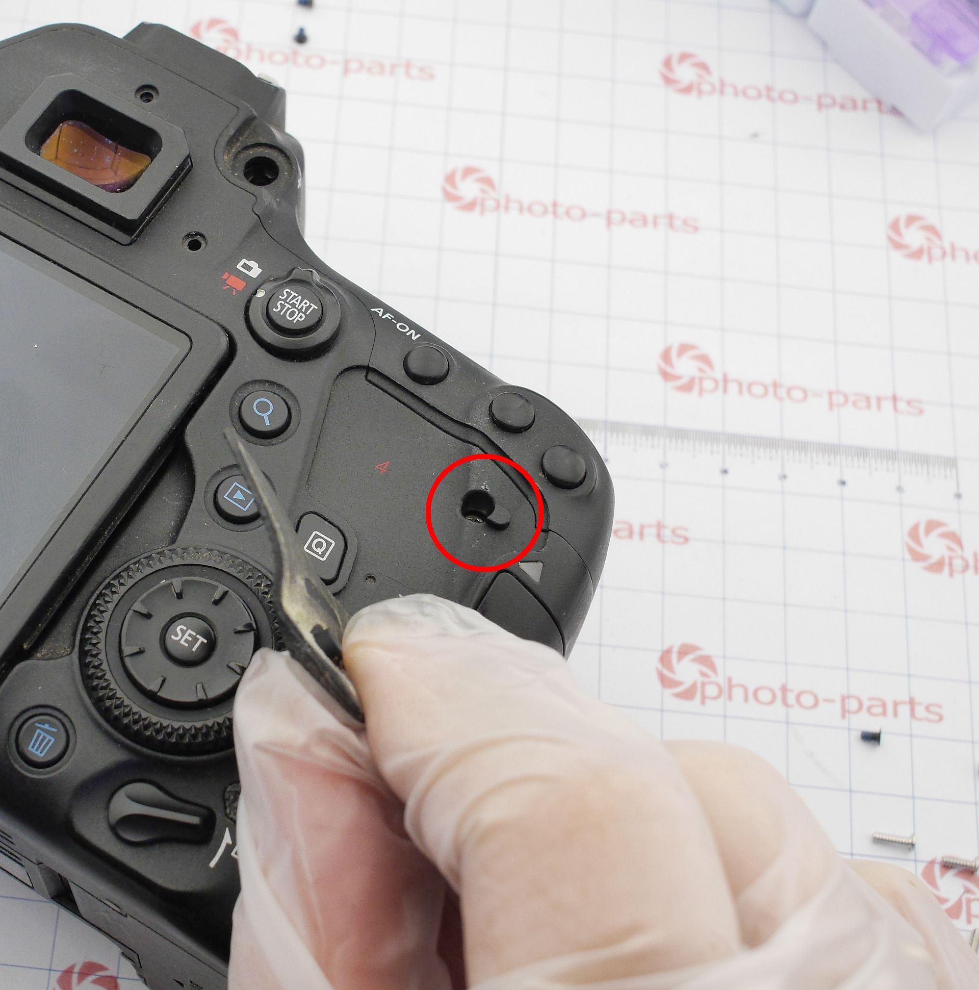 Canon 6D mark II - разборка с мистическим ремонтом после попадания воды
